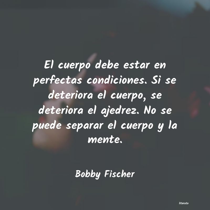 frases de Bobby Fischer