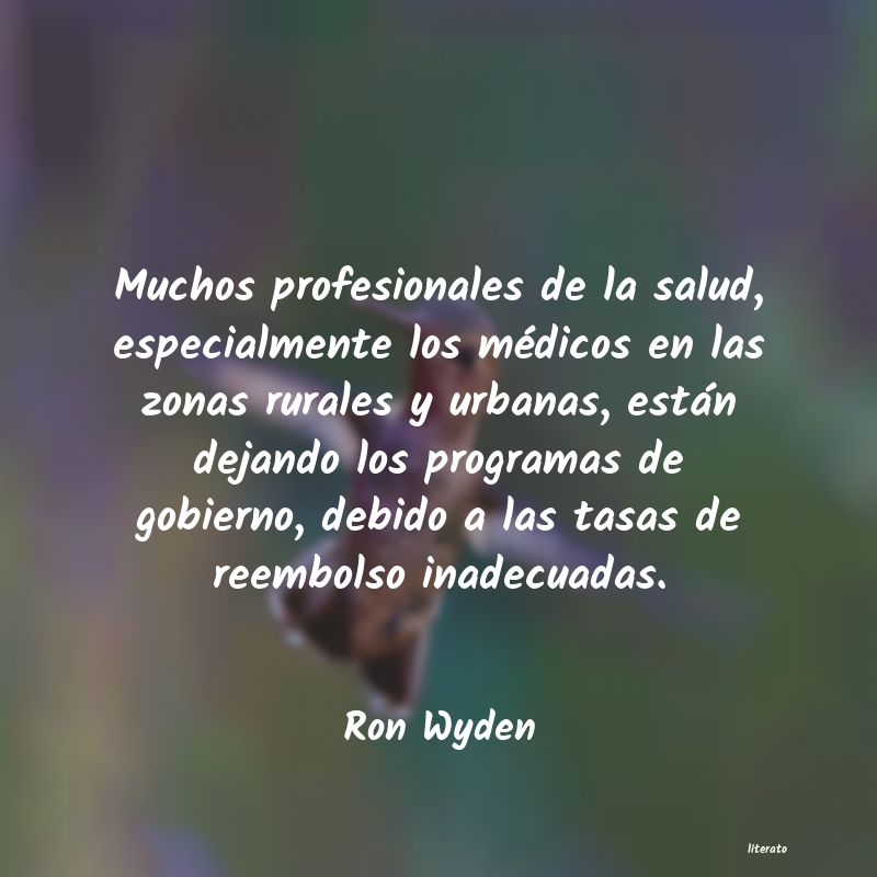 Frases de Ron Wyden