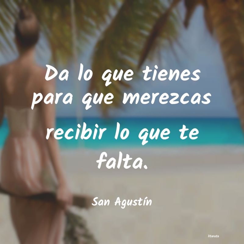 Frases de San Agustín