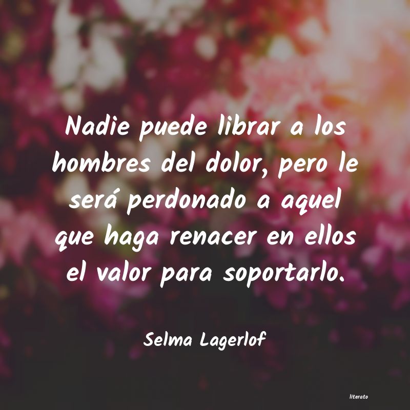 frases de Selma Lagerlof