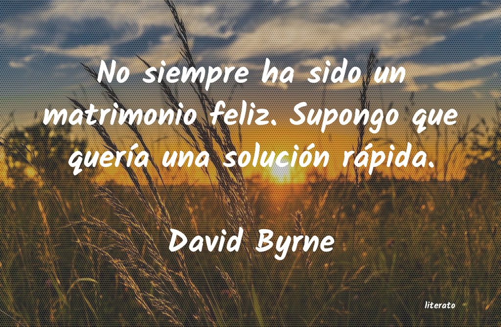 Frases de David Byrne