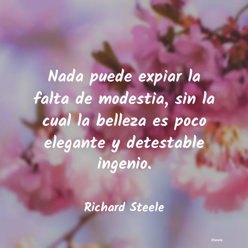 Frases de Richard Steele