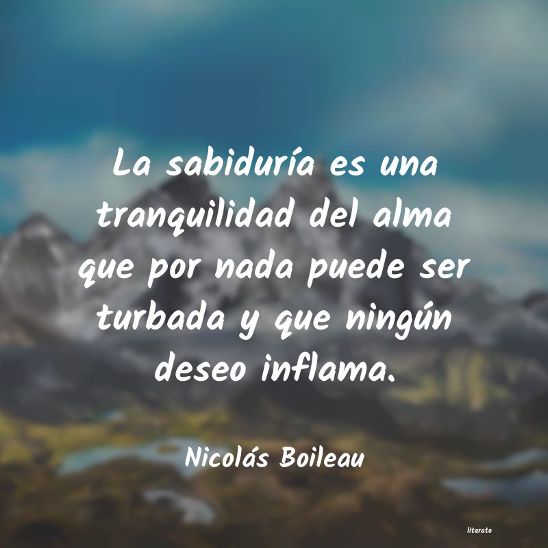 Frases de Nicolás Boileau