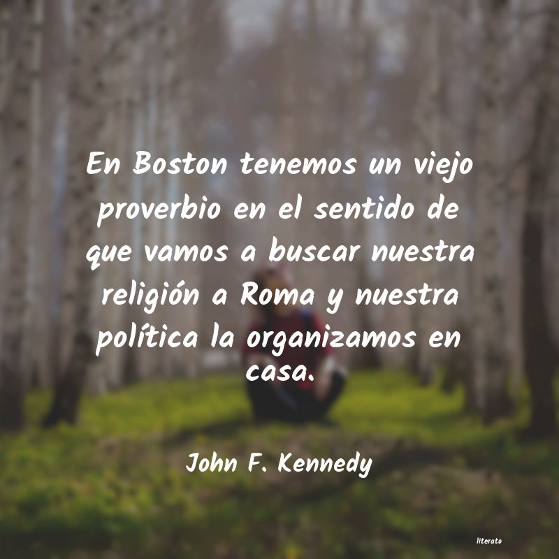 frases de John F. Kennedy
