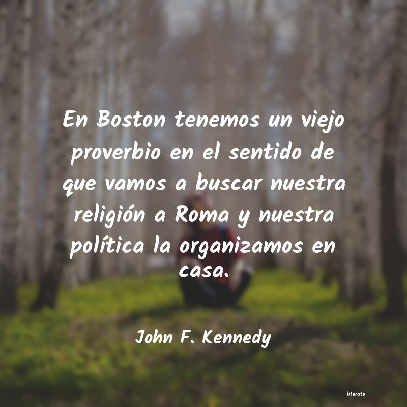 Frases de John F. Kennedy