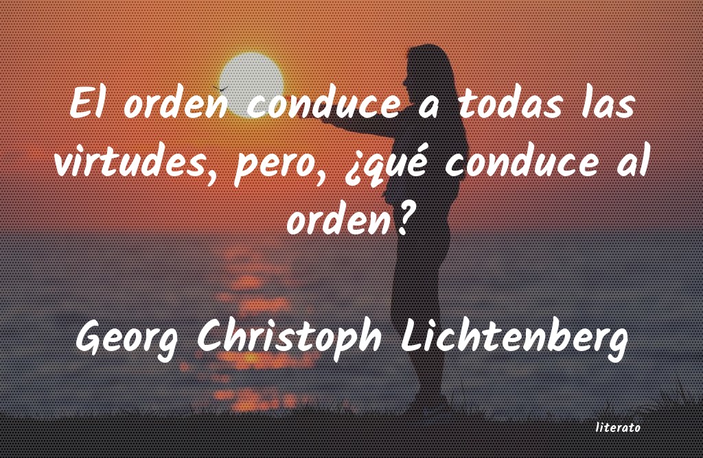 frases de Georg Christoph Lichtenberg
