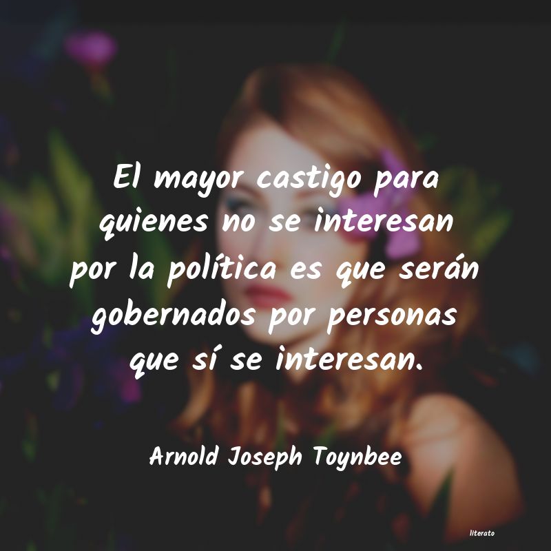 frases de Arnold Joseph Toynbee