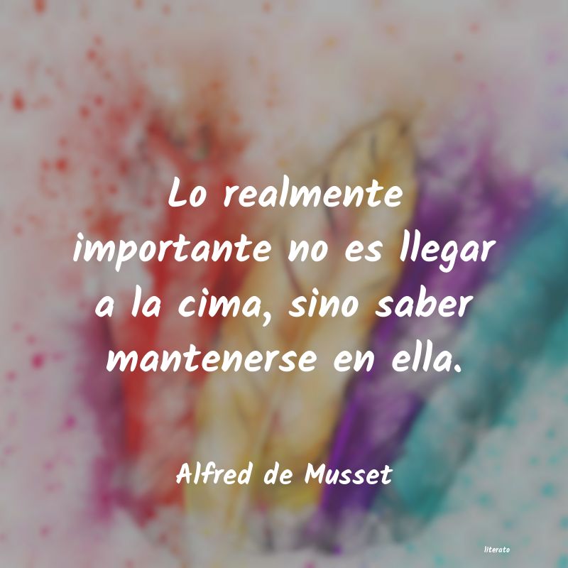 Frases de Alfred de Musset