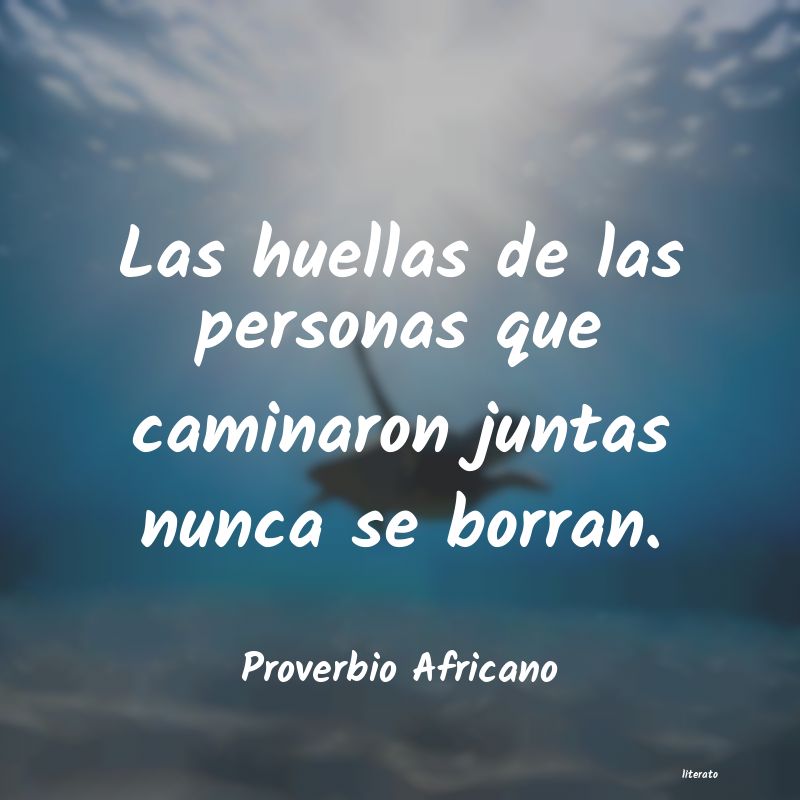 Frases de Proverbio Africano