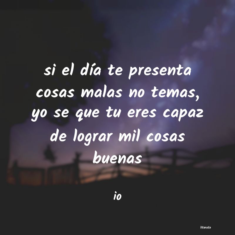 frases de io