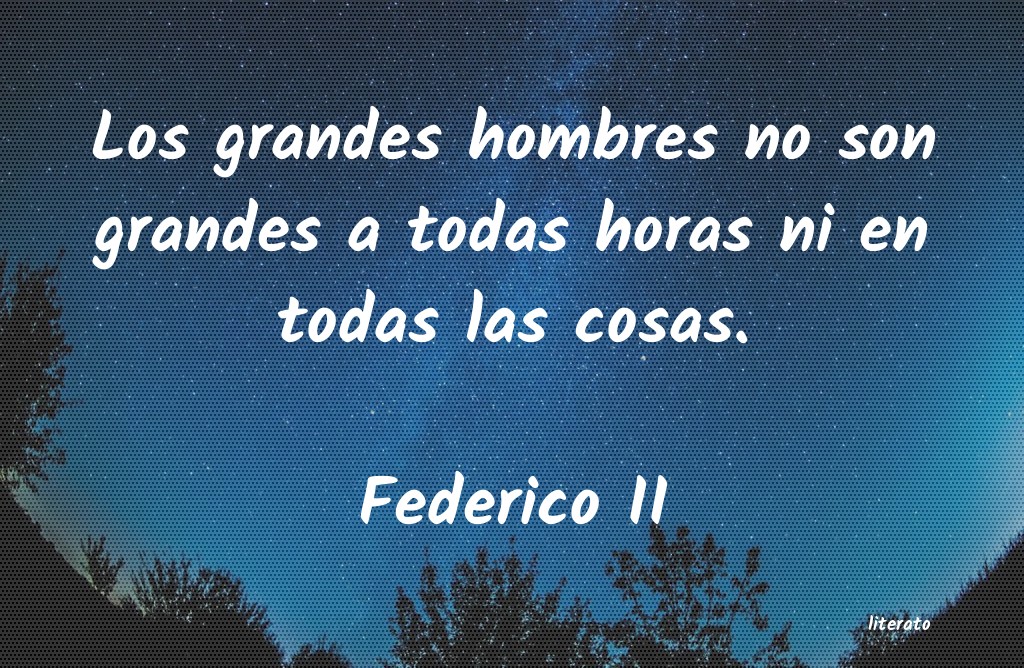 Frases de Federico II