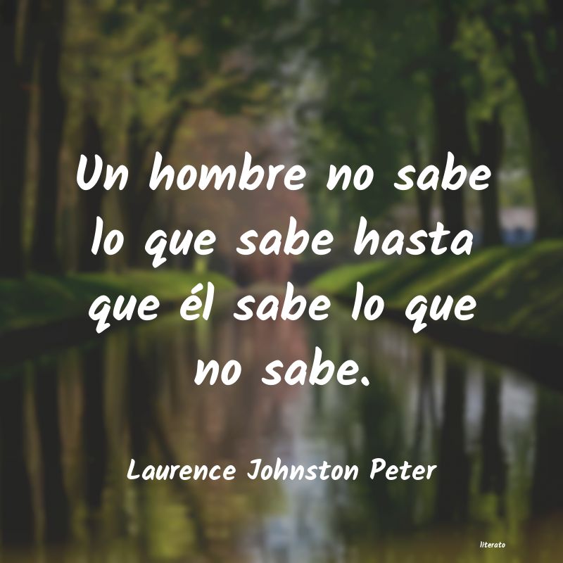 Frases de Laurence Johnston Peter