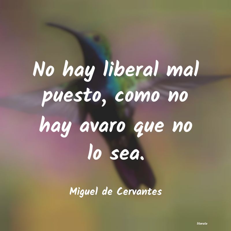 Frases de Miguel de Cervantes