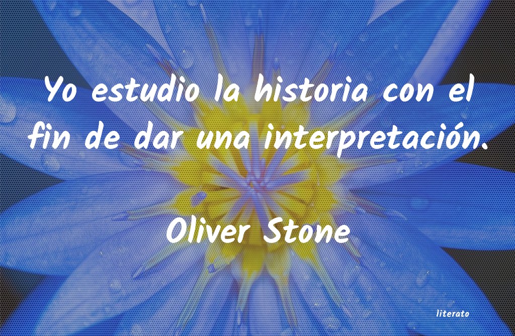 frases de Oliver Stone