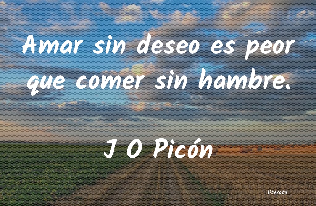 frases de J O PicÃ³n