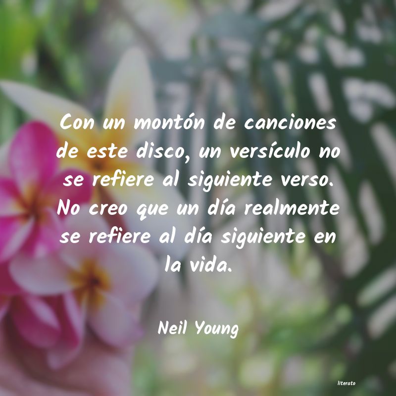 frases de Neil Young