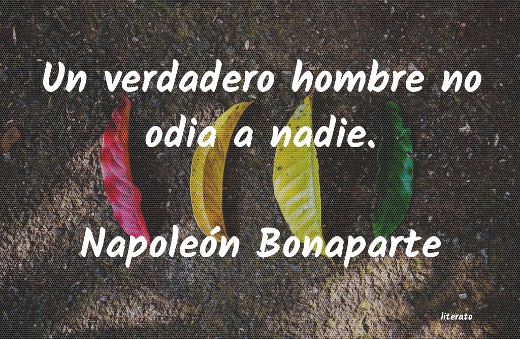 frases de Napoleón Bonaparte