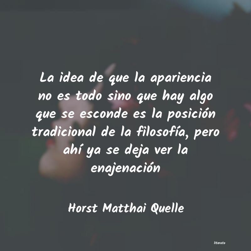 frases de Horst Matthai Quelle