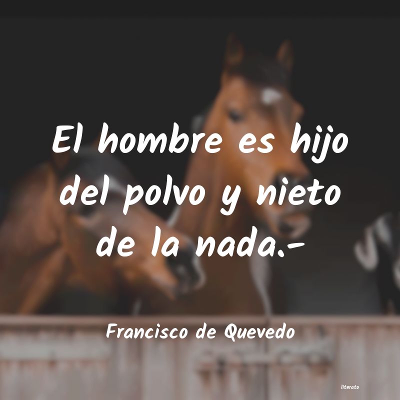 frases de Francisco de Quevedo