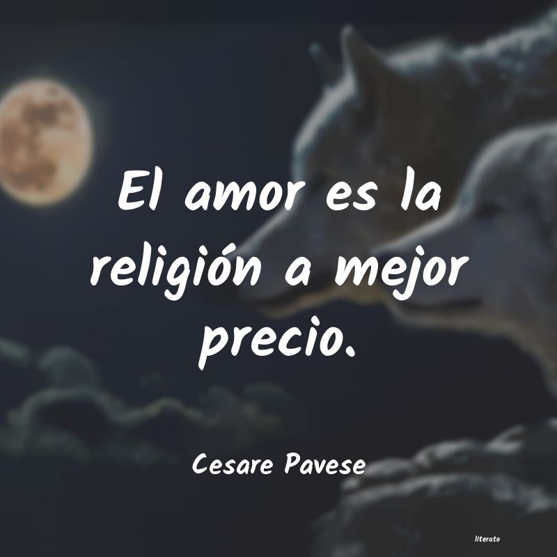 Frases de Cesare Pavese