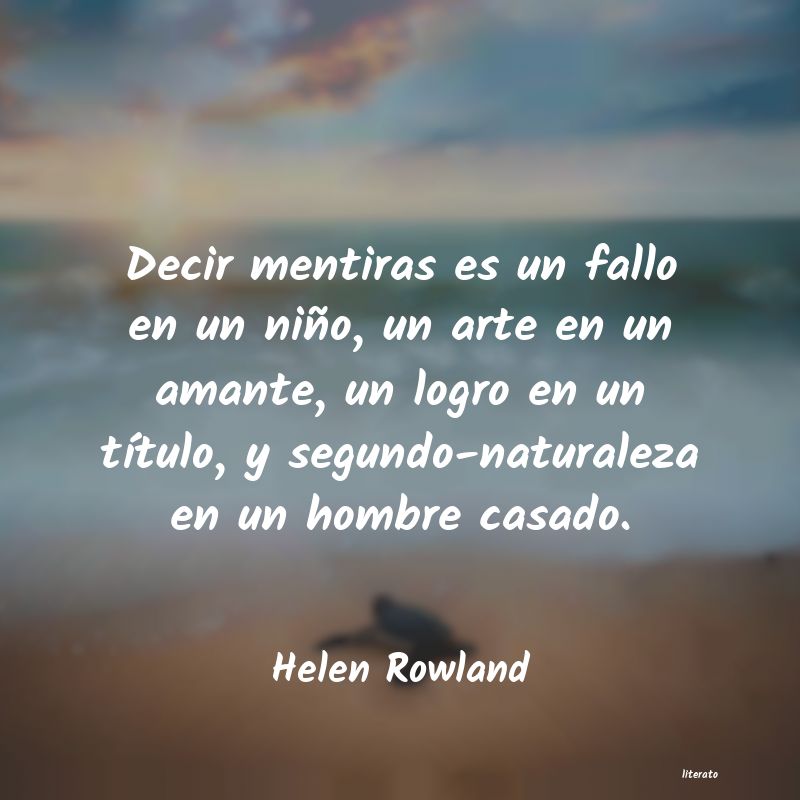 Frases de Helen Rowland