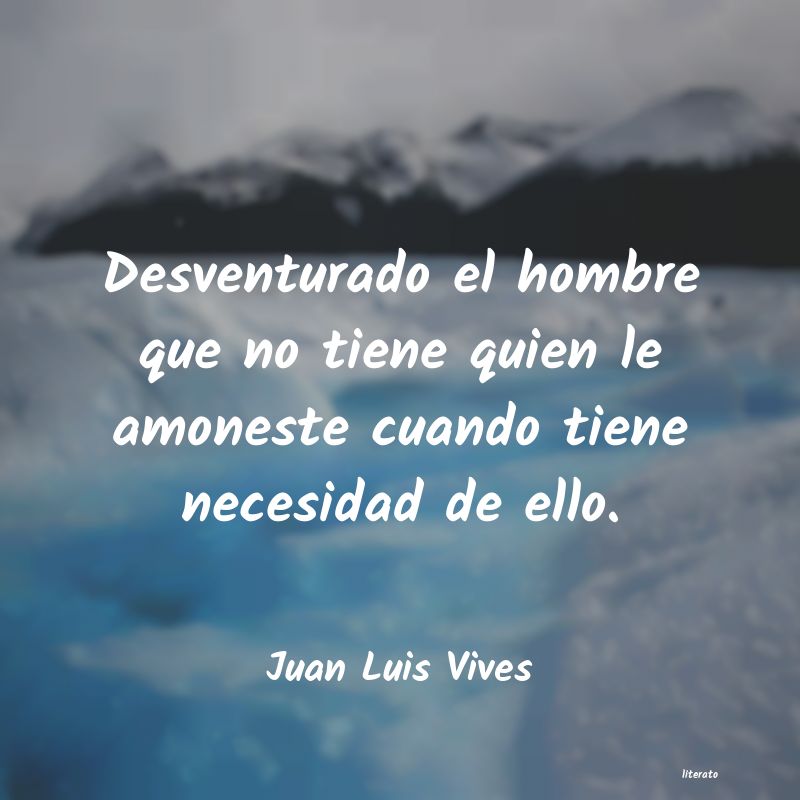 frases de Juan Luis Vives