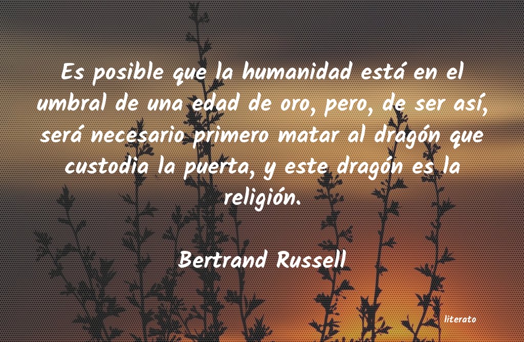 Frases de Bertrand Russell