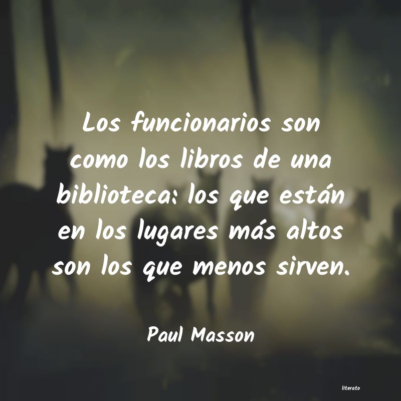 frases de Paul Masson