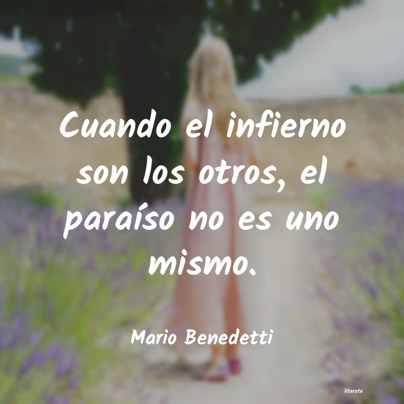 frases de Mario Benedetti