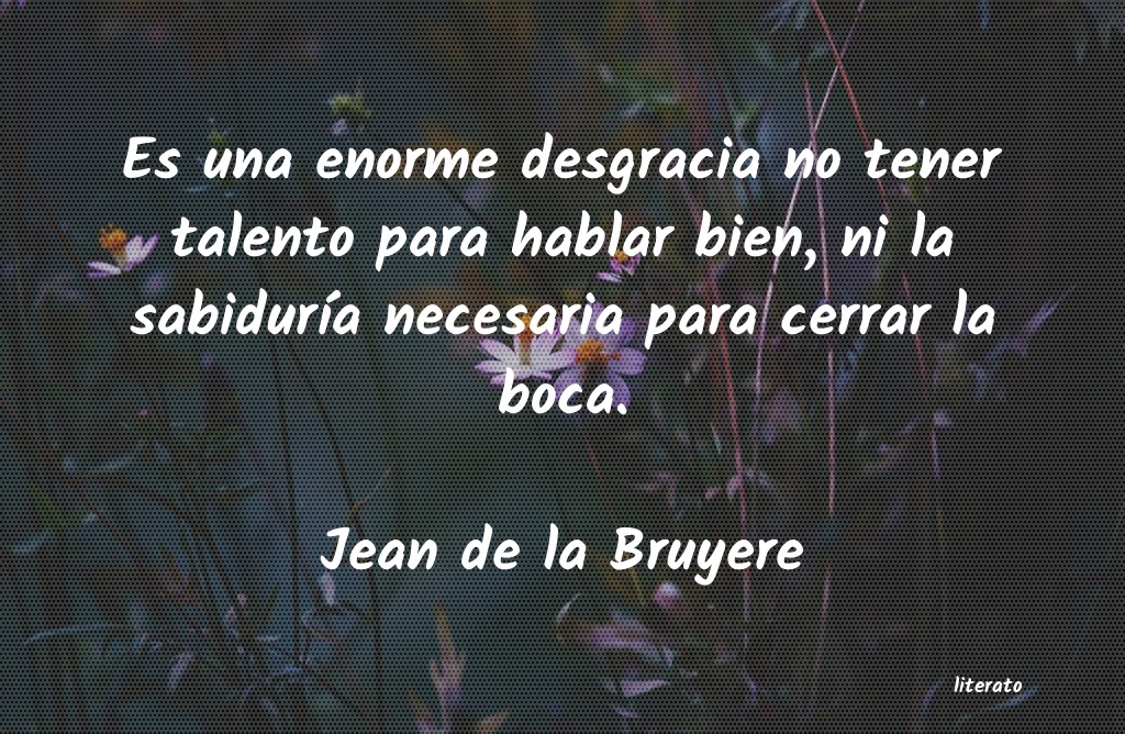 frases de Jean de la Bruyere