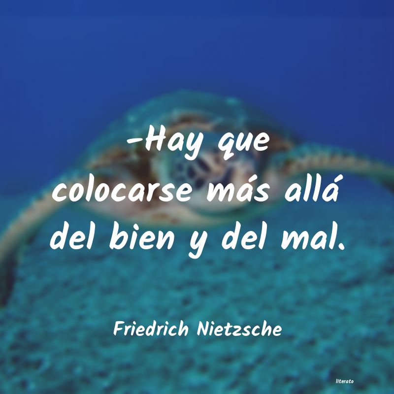 Frases de Friedrich Nietzsche