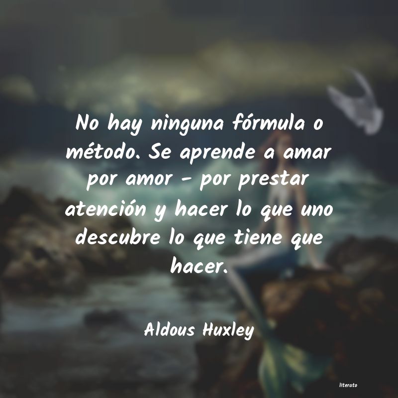 frases de Aldous Huxley
