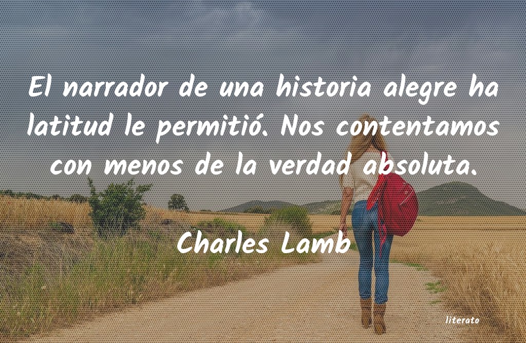 frases de Charles Lamb