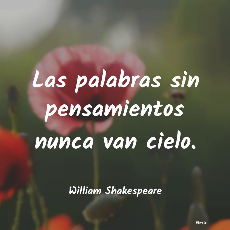 frases de William Shakespeare