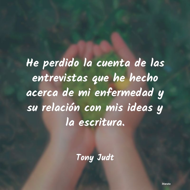frases de Tony Judt