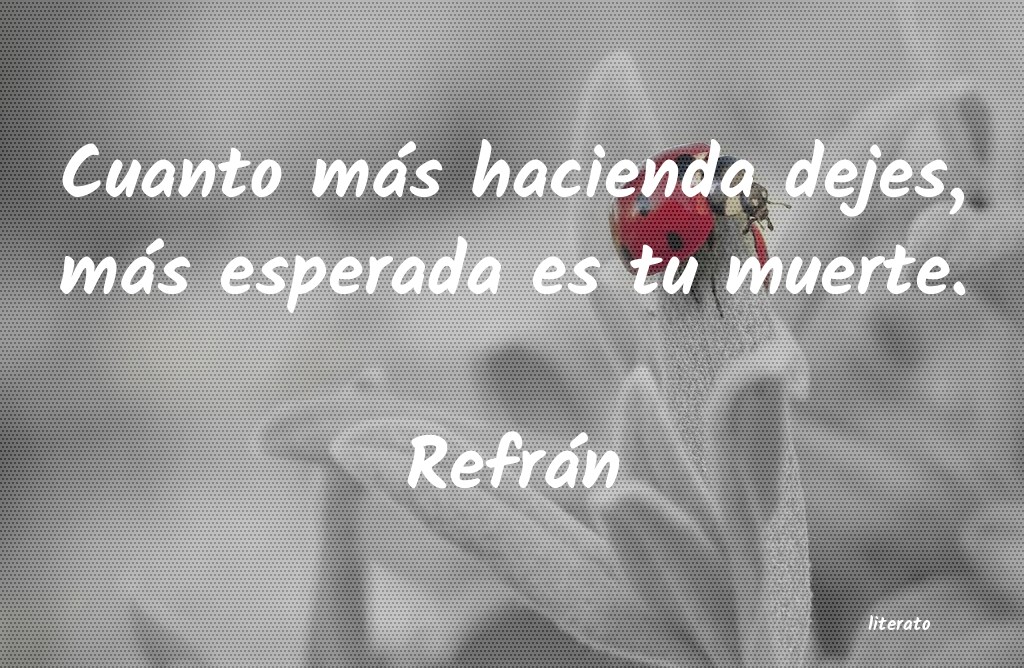 Frases de Refrán