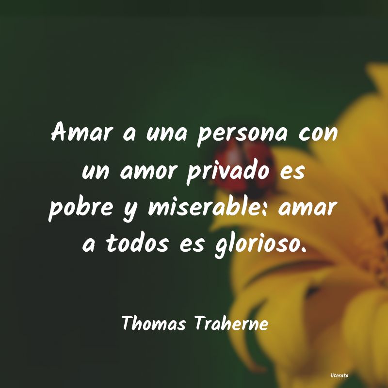 frases de Thomas Traherne