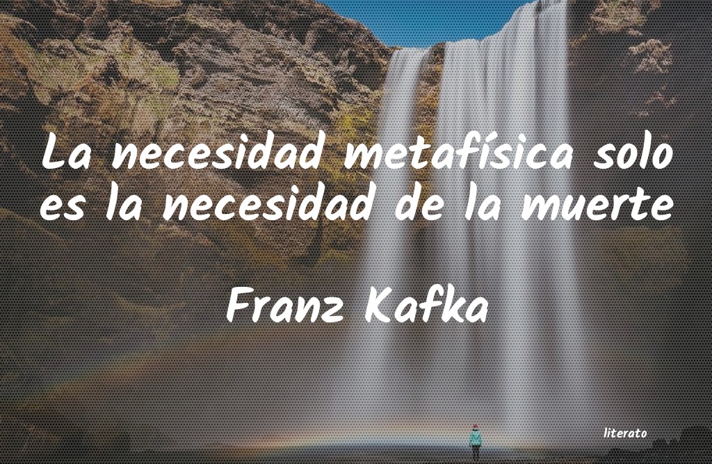 frases de Franz Kafka