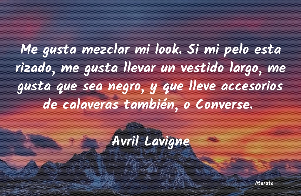 frases de Avril Lavigne