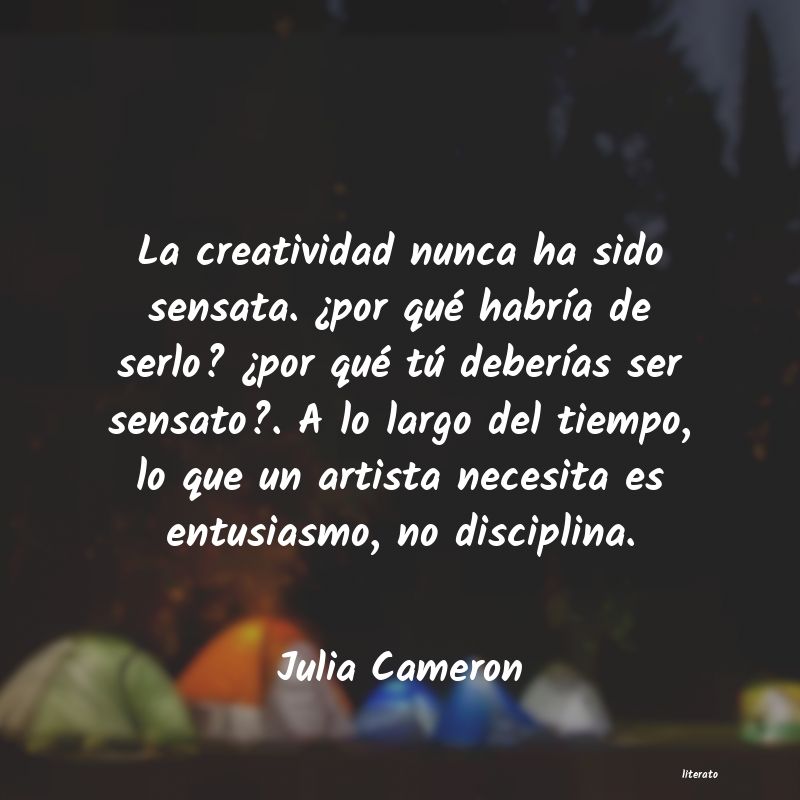 Frases de Julia Cameron