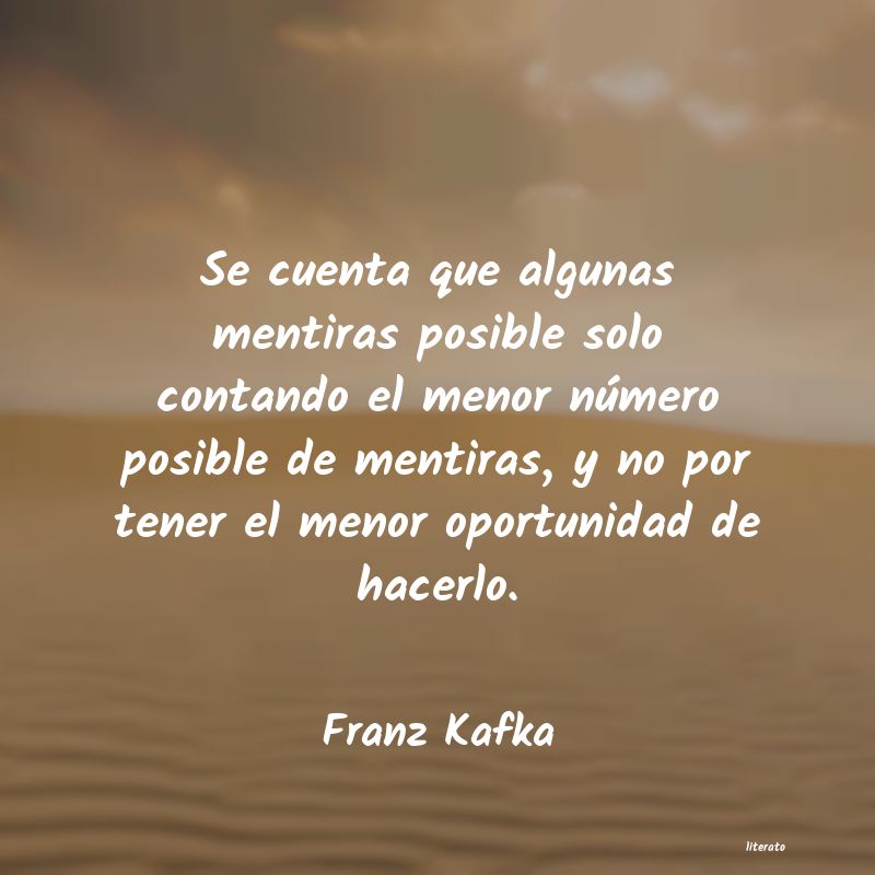 Frases de Franz Kafka