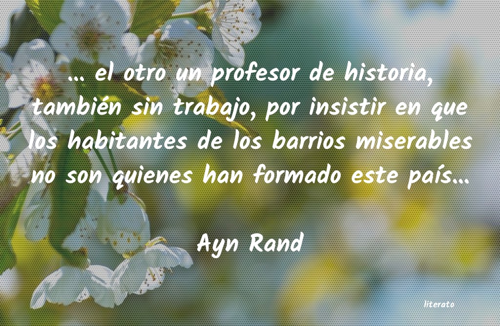 frases de Ayn Rand