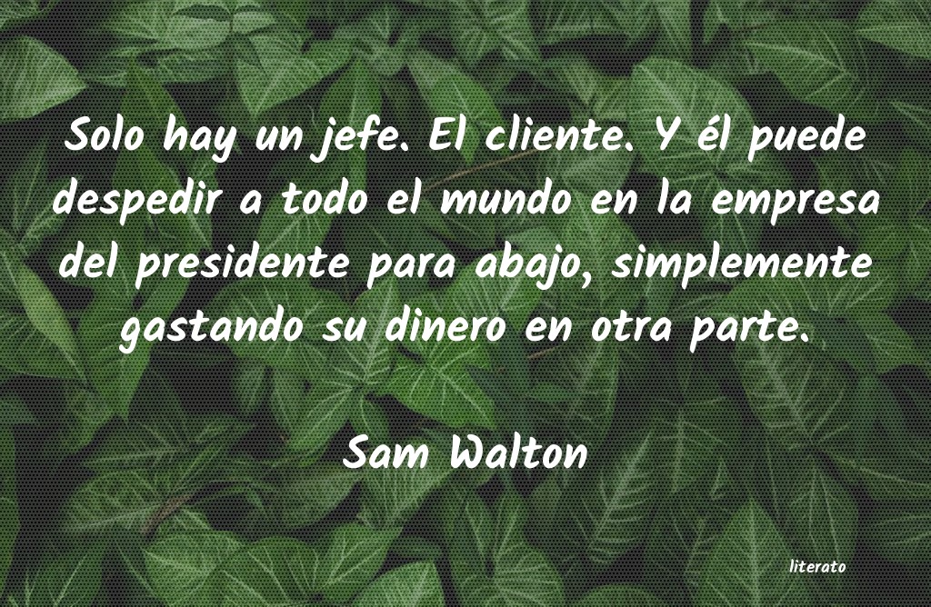 frases de Sam Walton