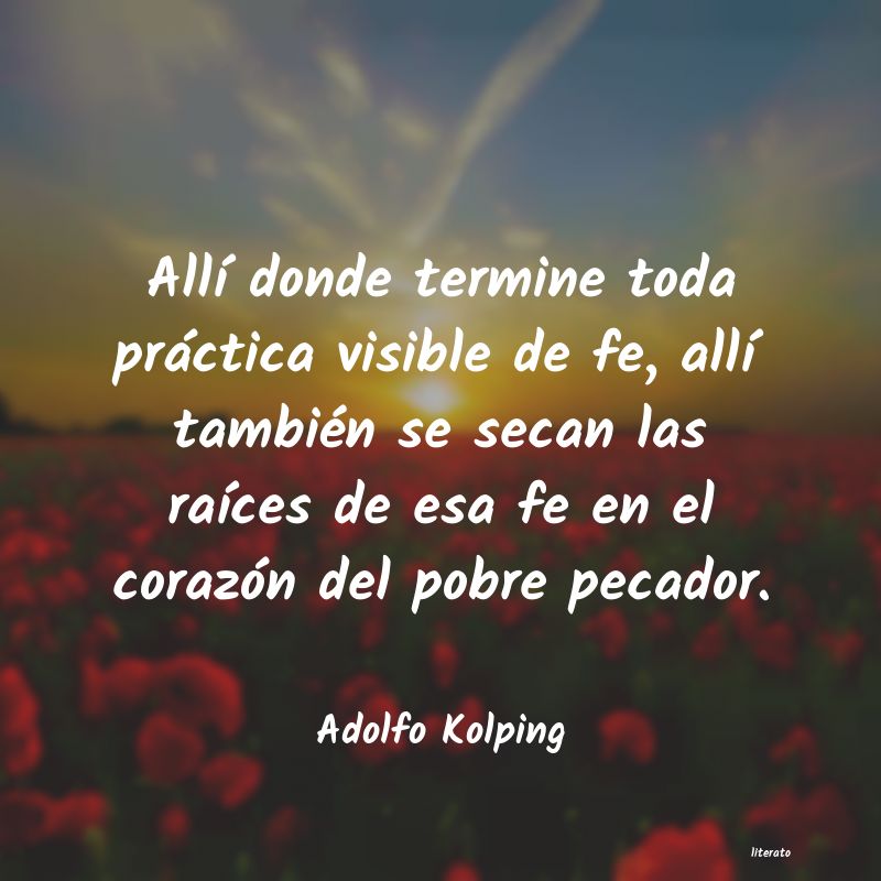 Frases de Adolfo Kolping