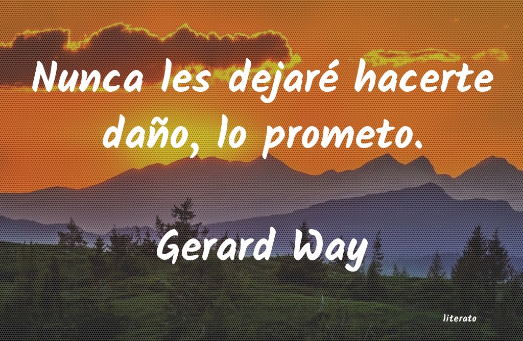 frases de Gerard Way