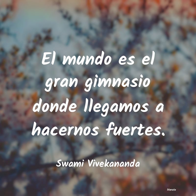 Frases de Swami Vivekananda