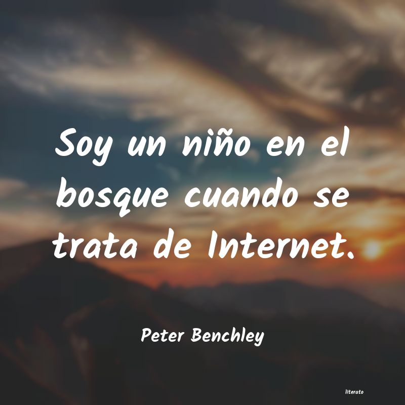frases de Peter Benchley