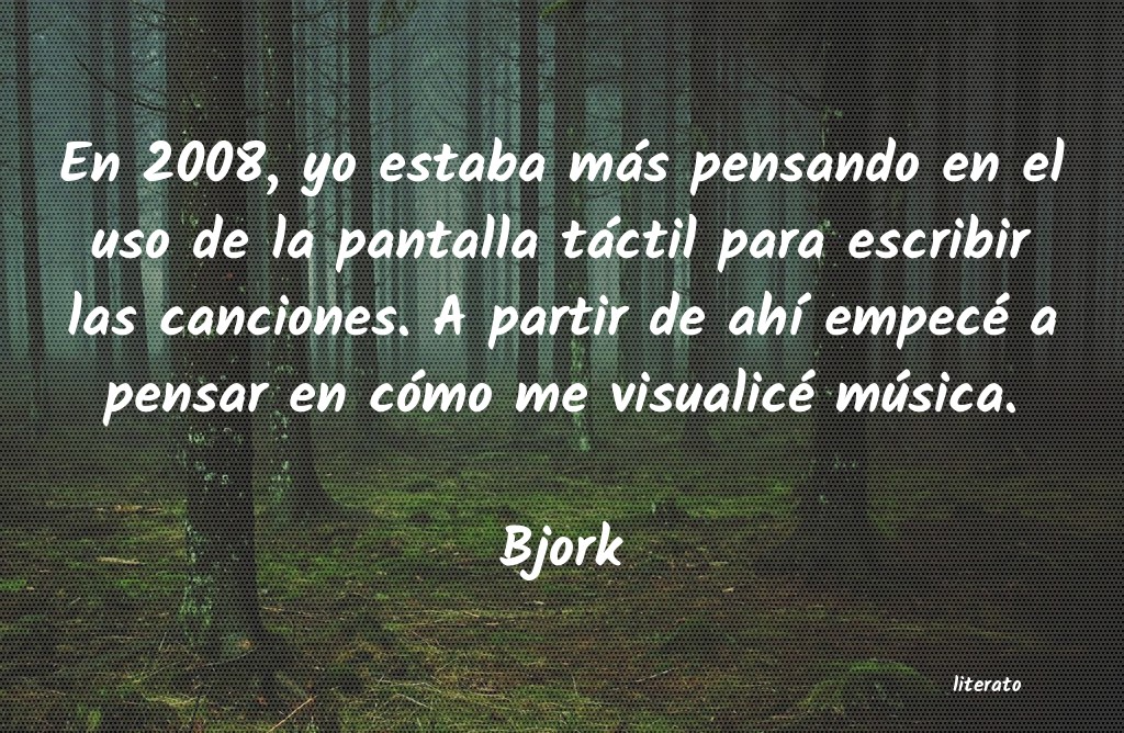 Frases de Bjork