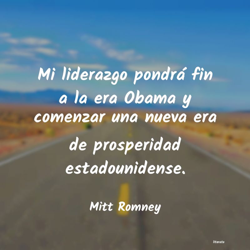 Frases de Mitt Romney