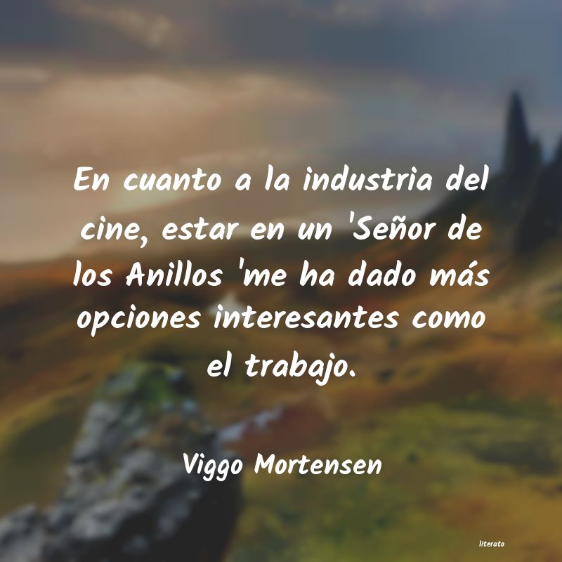 frases de Viggo Mortensen